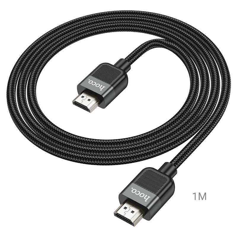 Hoco Us09 Cutting Edge 4K Hdtv To Hdtv Video Cable 18Gbps Transfer Speed Supports 4K 60Hz Hdtv2 0 Aluminum Alloy Nylon Braid Available In 1M 2M 3M And 5M Lengths“ Premium Quality, Stylish & Durable Protective Case